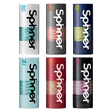 Мастурбатор Tenga Spinner 04 Pixel Cool Edition с упругой стимулирующей спиралью внутри