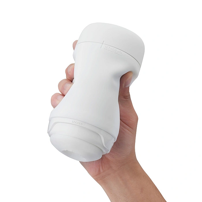 Мастурбатор TENGA PUFFY SUGAR WHITE, ультрамягкий материал, многоразовый, сквозной