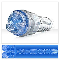 Мастурбатор Fleshlight Turbo Core Blue Ice, оральный секс (глубокое горло)