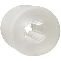 Мастурбатор Doc Johnson GoodHead Glow Helping Head, сквозной, светится в темноте