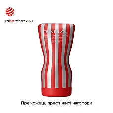 Мастурбатор Tenga Soft Case Cup (м’яка подушечка) стискуваний