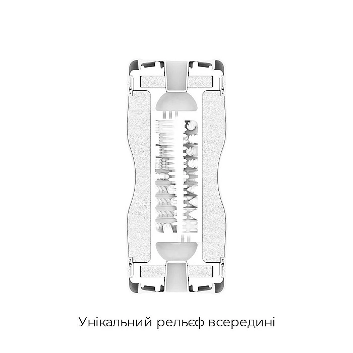 Мастурбатор Tenga Dual Sensation Cup двусторонний, с двумя независимыми каналами