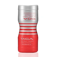 Мастурбатор Tenga Dual Sensation Cup двосторонній, із двома незалежними каналами