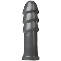 Фаллоимитатор для фистинга Doc Johnson American Bombshell B-10 Warhead Gun Metal, диаметр 6,9см
