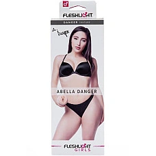 Мастурбатор Fleshlight Girls: Abella Danger - Danger, зі зліпка вагіни, дуже ніжний