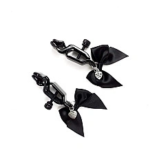 Затискач для сосків Art of Sex - Nipple clamps Black Bow