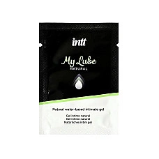 Пробник лубриканта на водній основі Intt My Lube Natural, 2 мл