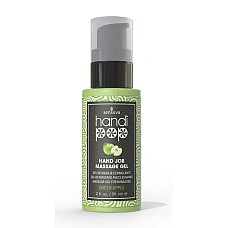 Смачний гель для вишуканих мануальних та оральних пестощів Sensuva — Handipop Green Apple (59 мл)
