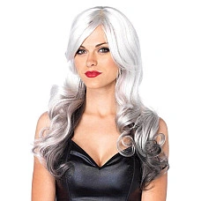 Leg Avenue Allure Multi Color Wig Black/Purple