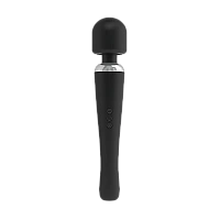 Мощный вибромассажер Dorcel Megawand Black перезаряжаемый, 160 режимов