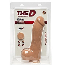 Фаллоимитатор Doc Johnson The D - Master D - 12 Inch With Balls - ULTRASKYN, диаметр 8,9см