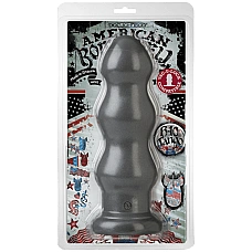 Анальна втулка для фістингу Doc Johnson American Bombshell - B-10 Tango - Gun Metal, діаметр 8,1см
