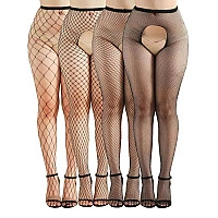 Комплект колготок JSY WW7040-open Black One Size (4 шт)