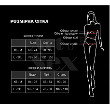 Пояс для панчох Art of Sex - Sweet Angel, розмір XS-2XL, колір білий