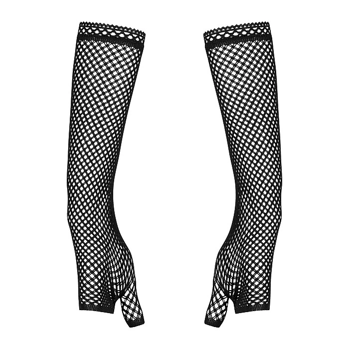 Сітчасті мітенки Obsessive Darkie mittens, black