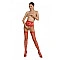 Эротические колготки-бодистокинг Passion ECO S009 red