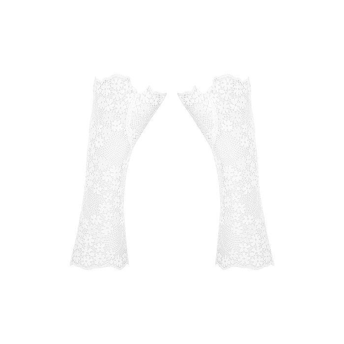 Кружевные митенки Obsessive Heavenlly gloves O/S