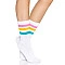 Носки женские в полоску Leg Avenue Pride crew socks Pansexual, 37–43 размер