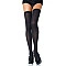 Плотные непрозрачные чулки Leg Avenue Opaque Nylon Thigh Highs Black, One Size