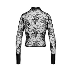 Блуза Noir Handmade F377 Noirelle Lace Button-up Shirt XL