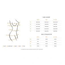 Сорочка Obsessive Euridia chemise & tanga XS/S