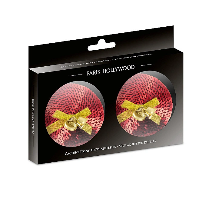 Пэстис с колокольчиками на соски Paris Hollywood Cache Tetons Clochettes