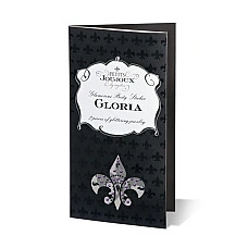 Пестіс з кристалів Petits Joujoux Gloria set of 2 - Black/Purple, прикраса на груди