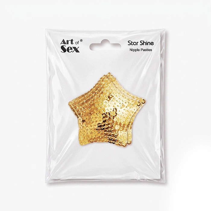 Пестис Art of Sex - Star Shine, золото