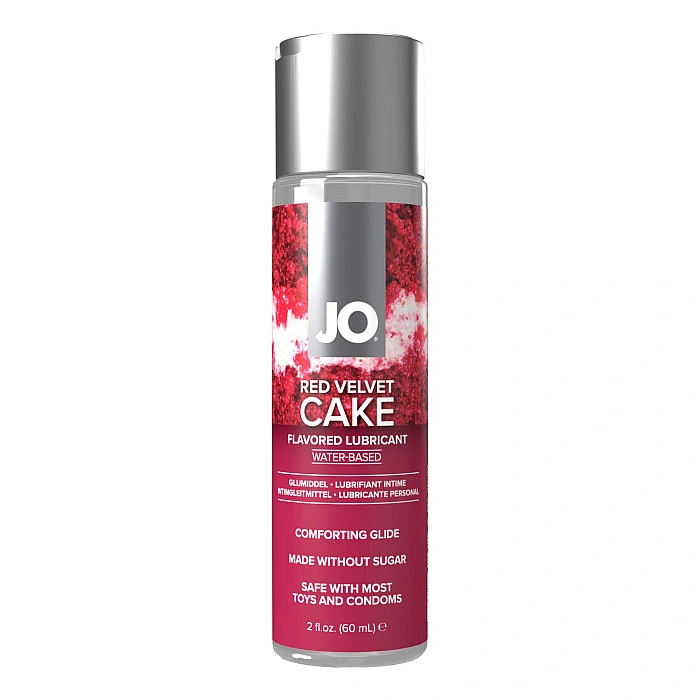 Набір смакових змазок System JO Champagne & Red Velvet Cake (2×60 мл), Limited Edition