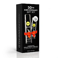 Ювілейний набір лубрикантів pjur 30th Anniversary Gift Set: Original 100 мл та Aqua 30 мл