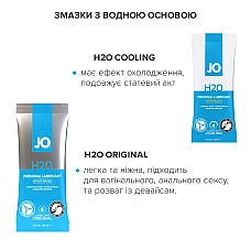 Набір із 8 видів змазок System JO Beginner's Luck по 10 мл на водній, силіконовій та гібридній основ