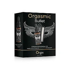 Набір Orgie Orgasmic Bullet: збуджувальні краплі та віброкуля