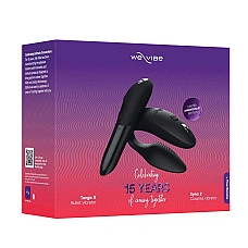 Подарочный набор We-Vibe 15 Year Anniversary Collection, смарт-вибратор для пар + вибропуля