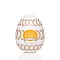 Мастурбатор-яйцо Tenga Egg Ring с ассиметричным рельефом
