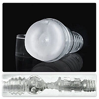 Мастурбатор попа Fleshlight Ice Butt Crystal полупрозрачный корпус