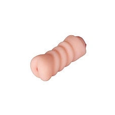 Двусторонний мастурбатор Pocket Anal Stroker Adriana Flesh, вагина и попка