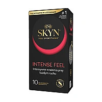 Безлатексные премиум-презервативы SKYN Intense Feel 10 шт, точечный рельеф