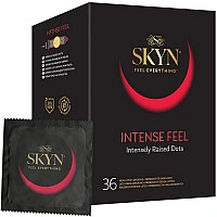 Безлатексные премиум-презервативы SKYN Intense Feel 36 шт, точечный рельеф