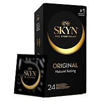 Безлатексные премиум-презервативы SKYN Original 24 шт