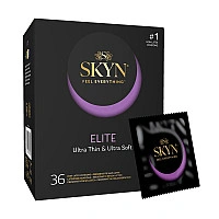 Безлатексные премиум-презервативы SKYN Elite 36 шт, ультратонкие