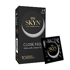 Безлатексные премиум-презервативы SKYN Close Feel 10 шт, плотная посадка