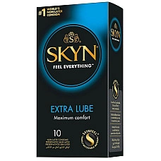 Безлатексные премиум-презервативы SKYN Extra Lube 10 шт, на 40 % больше смазки