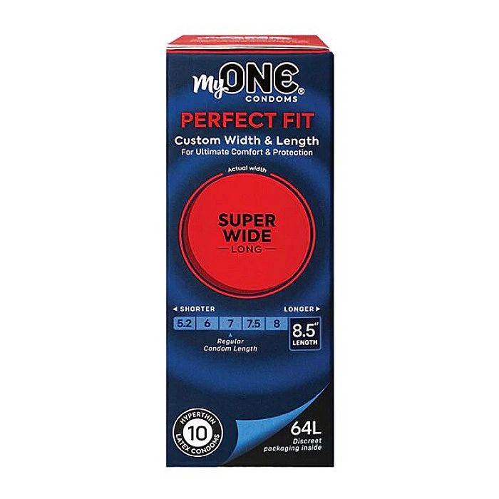 Презервативы MyONE Super Wide & Long 10 шт, картонная коробка