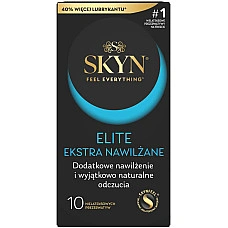Безлатексные премиум-презервативы SKYN Elite Extra Lubricated 10 шт