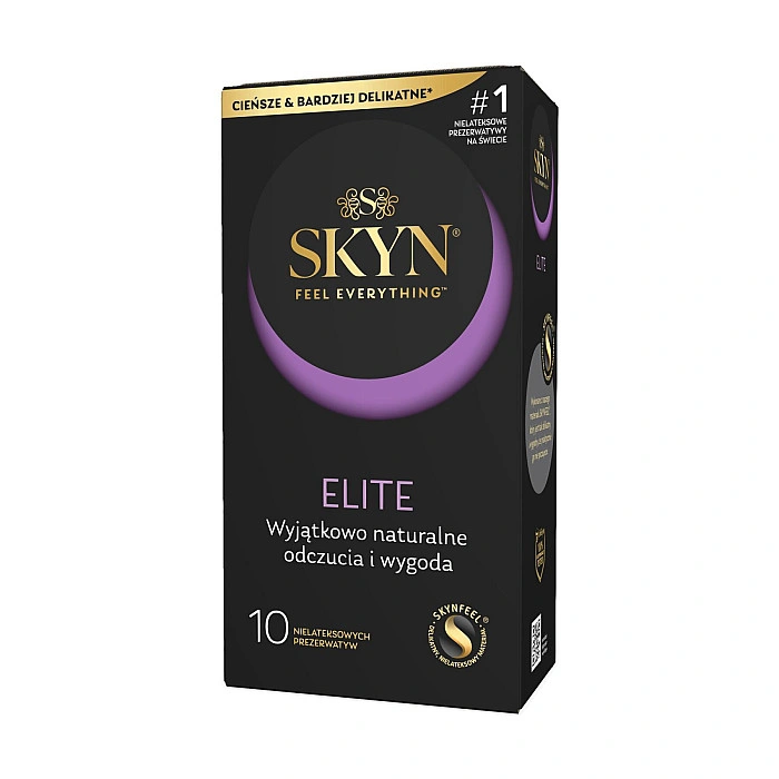 Безлатексные премиум-презервативы SKYN Elite 10 шт, ультратонкие