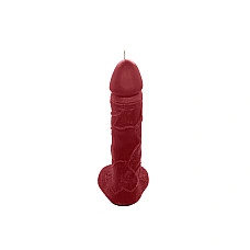 Свеча в виде члена Чистый Кайф Red size L, для возбуждающей атмосферы