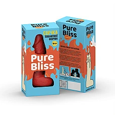 Свеча в виде члена Pure Bliss MINI Red 15 см