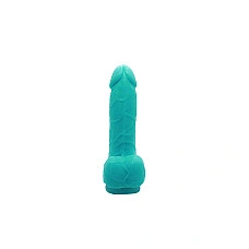 Крафтове мило-член із присоскою Чистий Кайф Turquoise size S натуральне