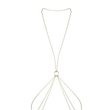 Цепочка для тела Bijoux Indiscrets Magnifique 8 Body Chain - Gold, украшение для тела