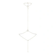 Цепочка на шею и пояс Bijoux Indiscrets Magnifique I Body Chain - Gold, украшение на тело